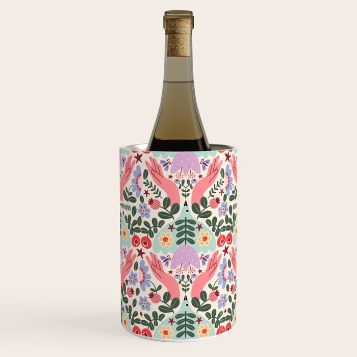 Folk Flora - Liberty Wine Chiller Gallery Image 2