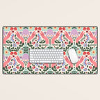 Folk Flora - Liberty Desk Mat Gallery Image 1