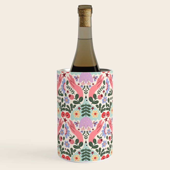 Folk Flora - Liberty Wine Chiller Gallery Image 3