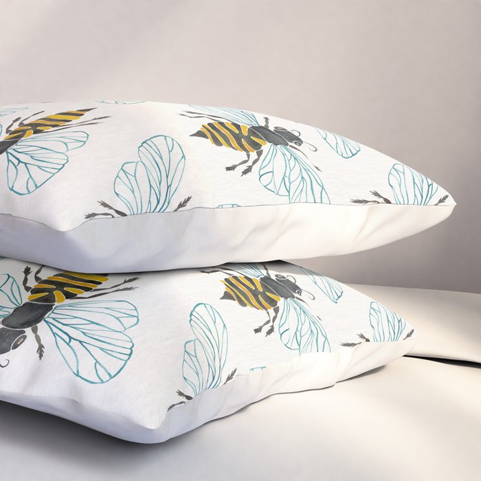 Honey Bee Pillow Sham Gallery Image 3