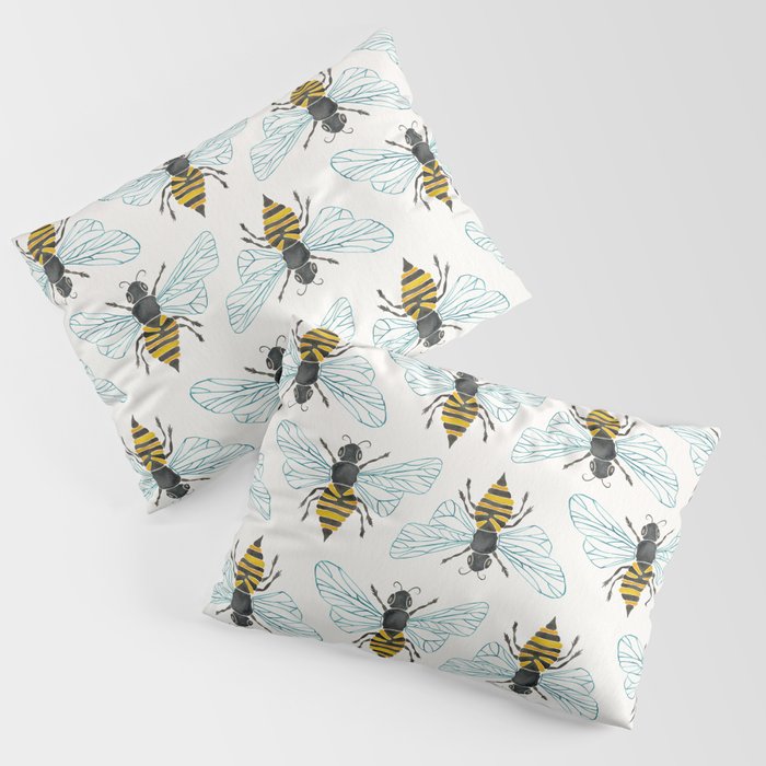 Honey Bee Pillow Sham Gallery Image 1