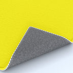 Modern abstract bright yellow neon color Rug Gallery Image 4