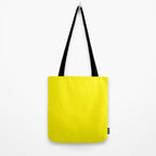 Modern abstract bright yellow neon color Tote Bag Gallery Image 2