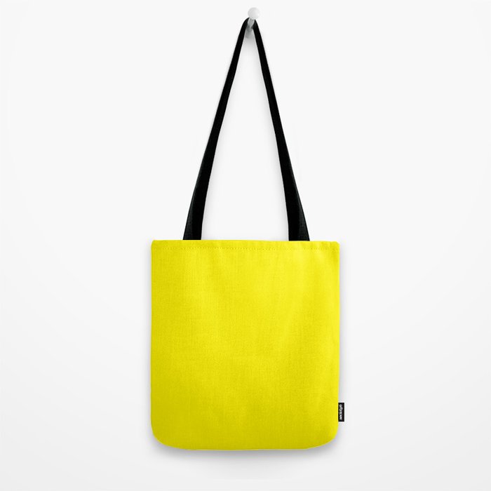 Modern abstract bright yellow neon color Tote Bag Gallery Image 2