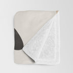 Minimalist plants and leaves Art 8 Throw Blanket Gallery Image 3