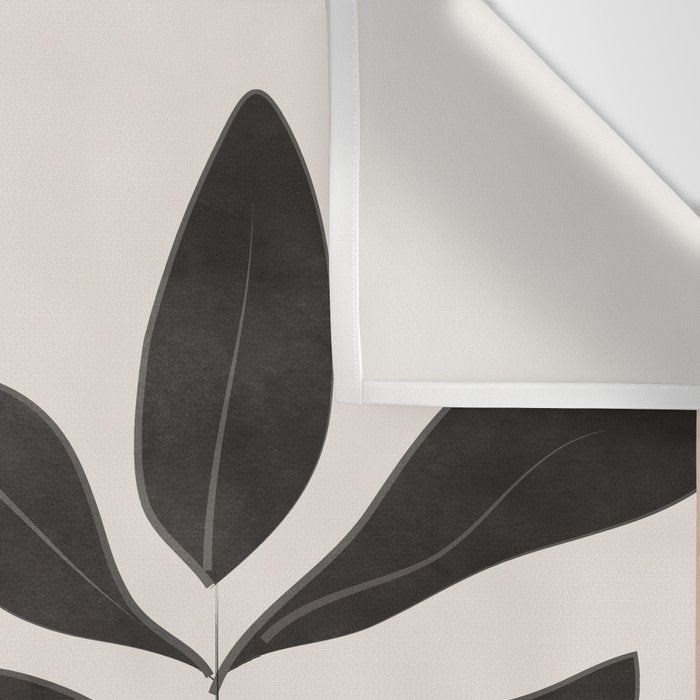 Minimalist plants and leaves Art 8 Wall Tapestry Gallery Image 3