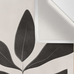 Minimalist plants and leaves Art 8 Wall Tapestry Gallery Image 3