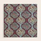 Antique Floral Beauty PB Wood Wall Art Gallery Image 1