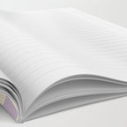Purple Checker Flower Swirl Warp Notebook Gallery Image 2