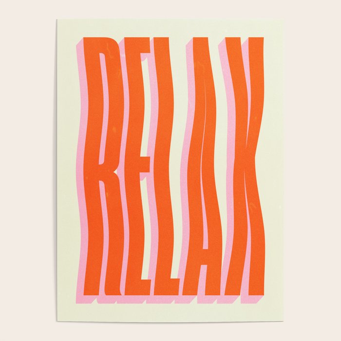 Relax: Wavy Edition Poster Gallery Image 4