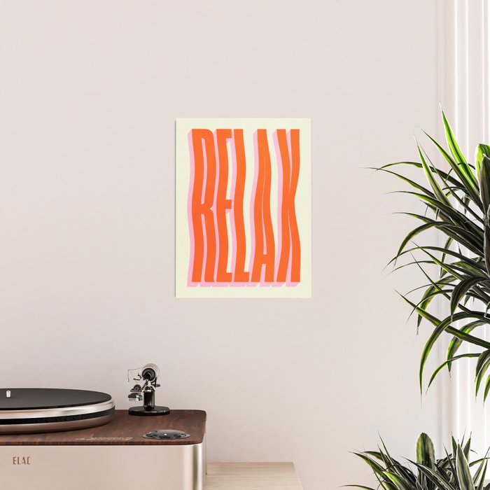 Relax: Wavy Edition Poster Gallery Image 2