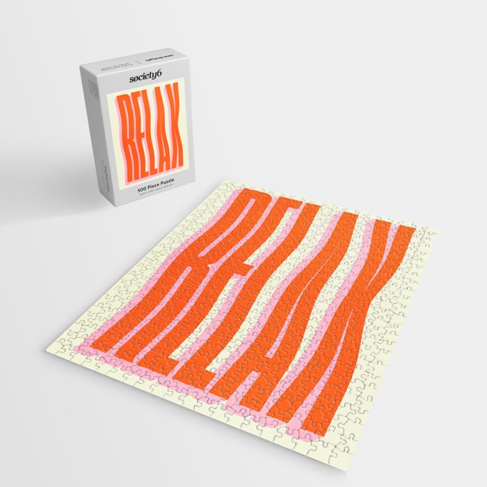 Relax: Wavy Edition Jigsaw Puzzle Gallery Image 2
