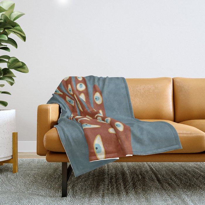 Water that Cleanses Throw Blanket Gallery Image 1