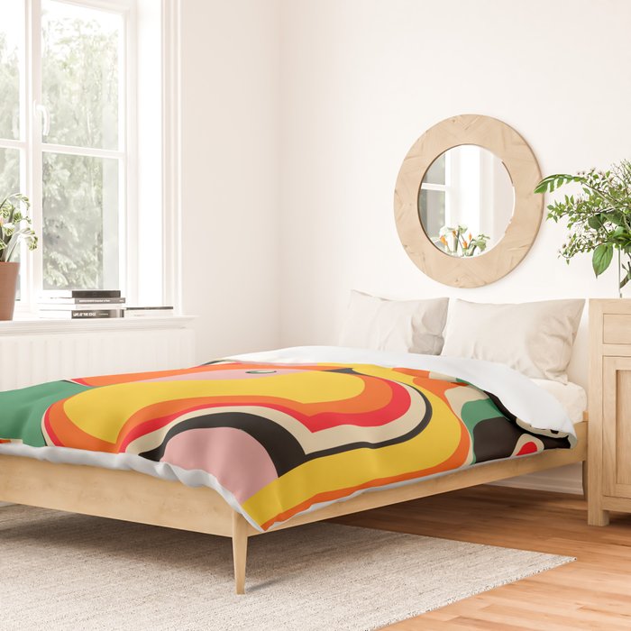 Colorful Girls Duvet Cover Gallery Image 2
