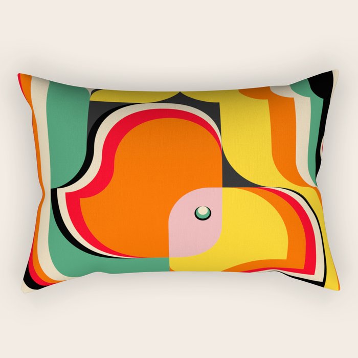 Colorful Girls Rectangular Pillow Gallery Image 2