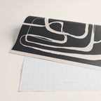 Modern Minimalist One Line Art 1 Wrapping Paper Gallery Image 2