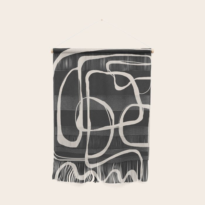 Modern Minimalist One Line Art 1 Wall Hanging Gallery Image 1