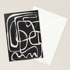 Modern Minimalist One Line Art 1 Stationery Card Gallery Image 2