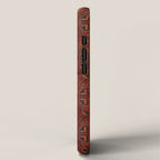 Traditional Vintage Moroccan Rug Design E13 iPhone Case Gallery Image 2