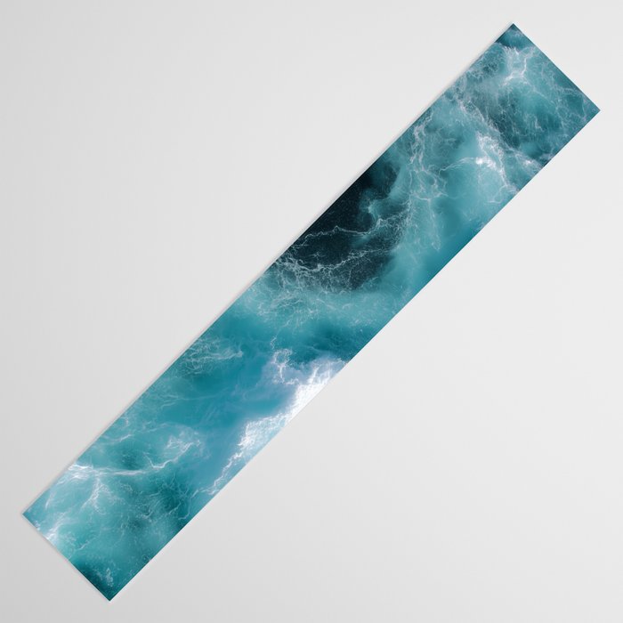 Breaking Waves - Aerial Ocean Print Table Runner Gallery Image 3