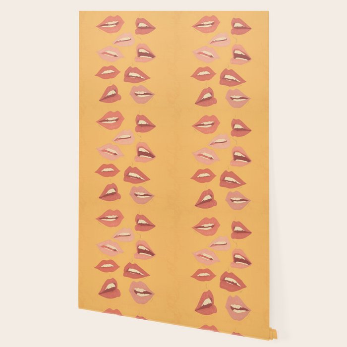 Playful Lips Wallpaper Gallery Image 2