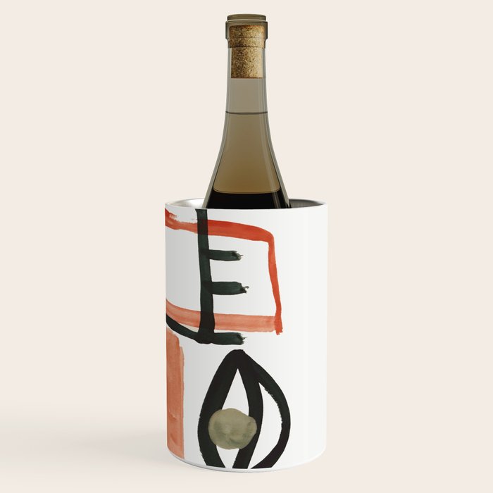 Abstract Face Wine Chiller Gallery Image 3