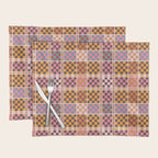 Vibrant Checkered Grid Placemat Gallery Image 1