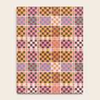 Vibrant Checkered Grid Notebook Gallery Image 4