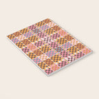 Vibrant Checkered Grid Notebook Gallery Image 3