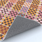 Vibrant Checkered Grid Rug Gallery Image 4