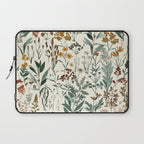 Nostalgic Wildflowers Floral Laptop Sleeve Gallery Image 1