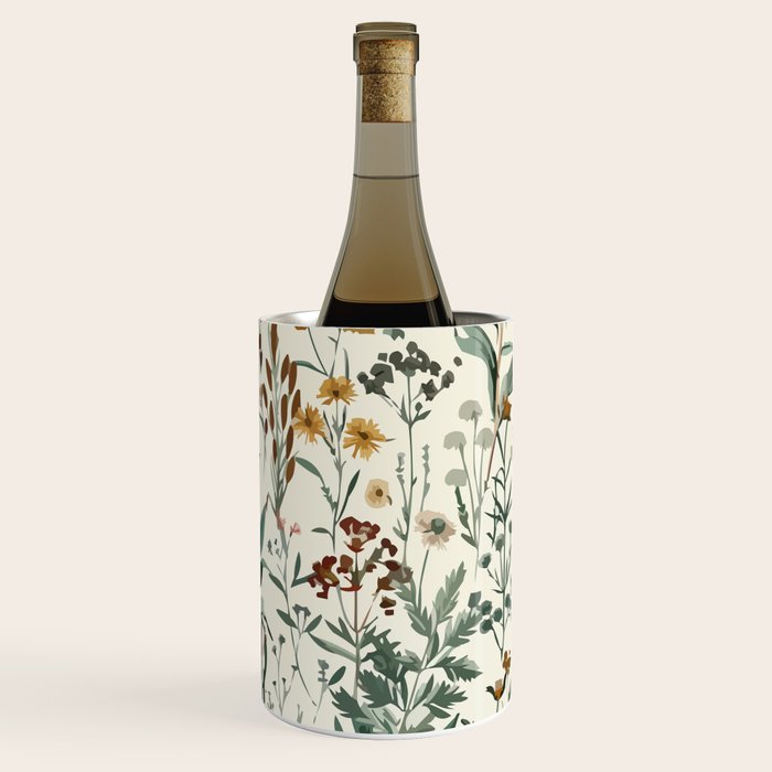 Nostalgic Wildflowers Floral Wine Chiller Gallery Image 1