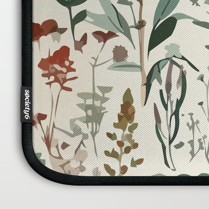 Nostalgic Wildflowers Floral Laptop Sleeve Gallery Image 3