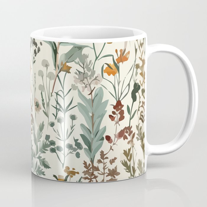 Nostalgic Wildflowers Floral Coffee Mug Gallery Image 1