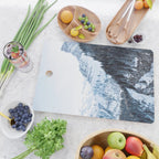 Snowy Mountain Landscape Cutting Board Gallery Image 2