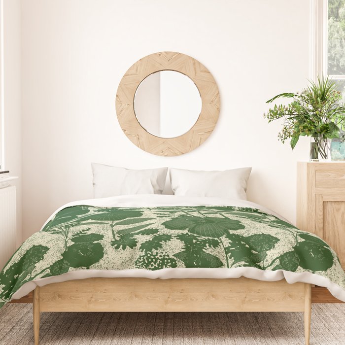 Vintage Grandma's Garden Duvet Cover Gallery Image 3