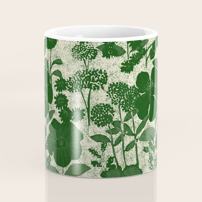 Vintage Grandma's Garden Coffee Mug Gallery Image 4