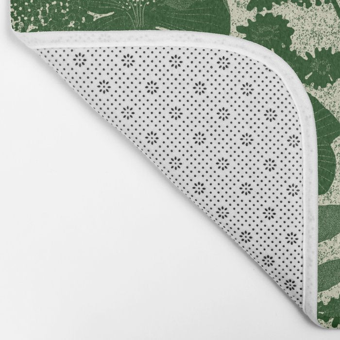 Vintage Grandma's Garden Bath Mat Gallery Image 2