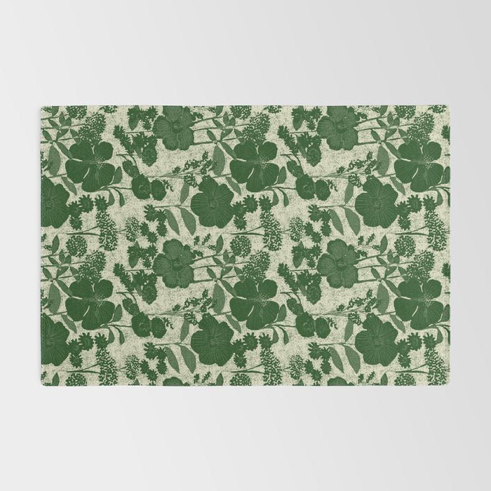 Vintage Grandma's Garden Rug Gallery Image 2
