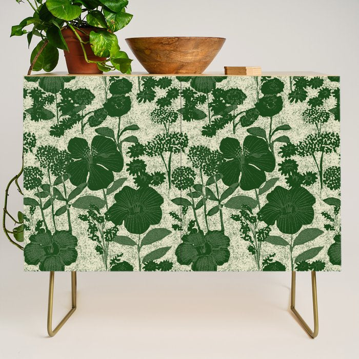 Vintage Grandma's Garden Credenza Gallery Image 1