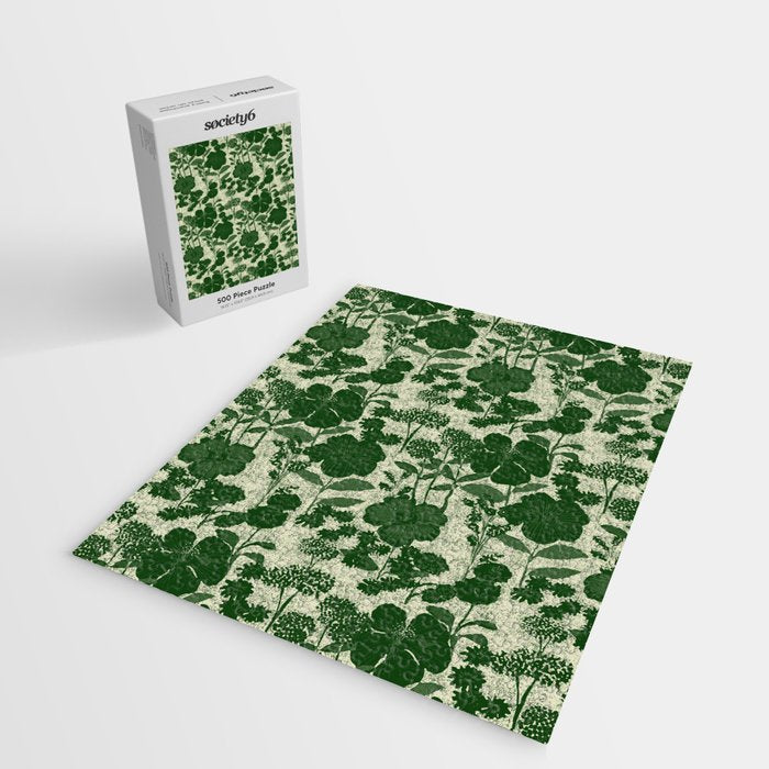 Vintage Grandma's Garden Jigsaw Puzzle Gallery Image 2