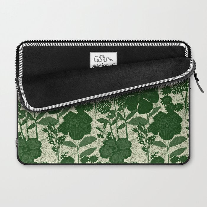 Vintage Grandma's Garden Laptop Sleeve Gallery Image 2