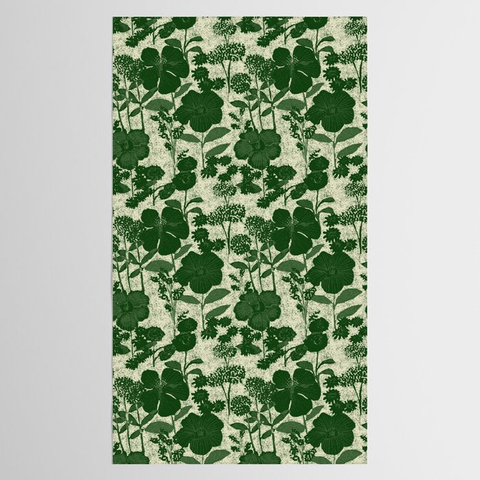 Vintage Grandma's Garden Tablecloth Gallery Image 2