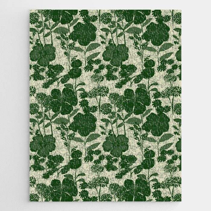 Vintage Grandma's Garden Jigsaw Puzzle Gallery Image 1