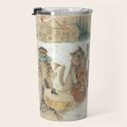 'Carol Singing Cats' Funny Vintage Christmas Louis Wain Travel Mug Gallery Image 3