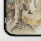 'Carol Singing Cats' Funny Vintage Christmas Louis Wain Laptop Sleeve Gallery Image 3