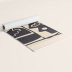 Modern Abstract Minimal Shapes 53 Yoga Mat Gallery Image 2
