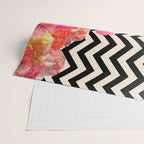 Chevron Flora II Wrapping Paper Gallery Image 2
