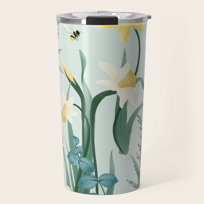 Daffodil Rumors Travel Mug Gallery Image 1