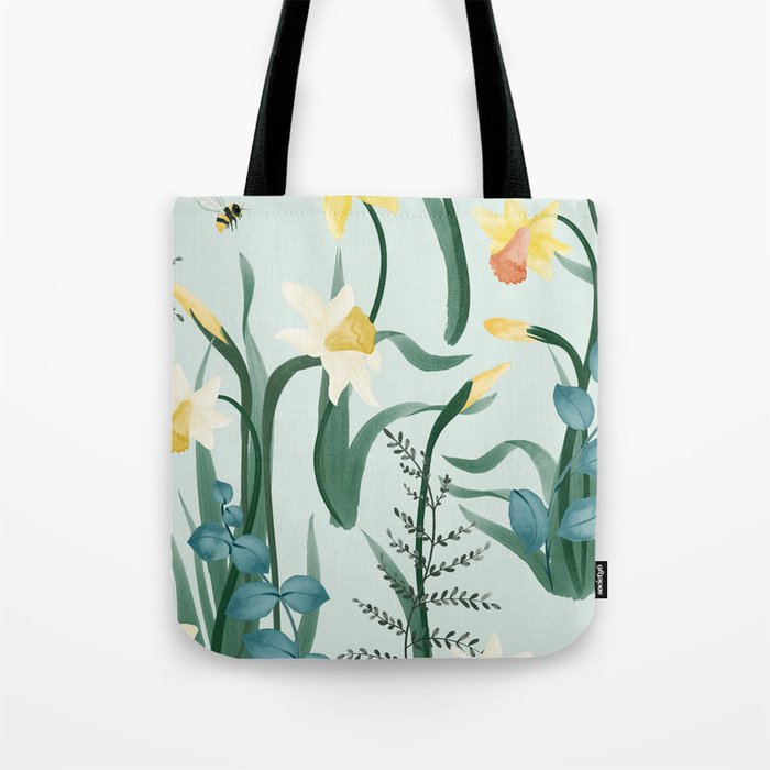 Daffodil Rumors Tote Bag Gallery Image 1